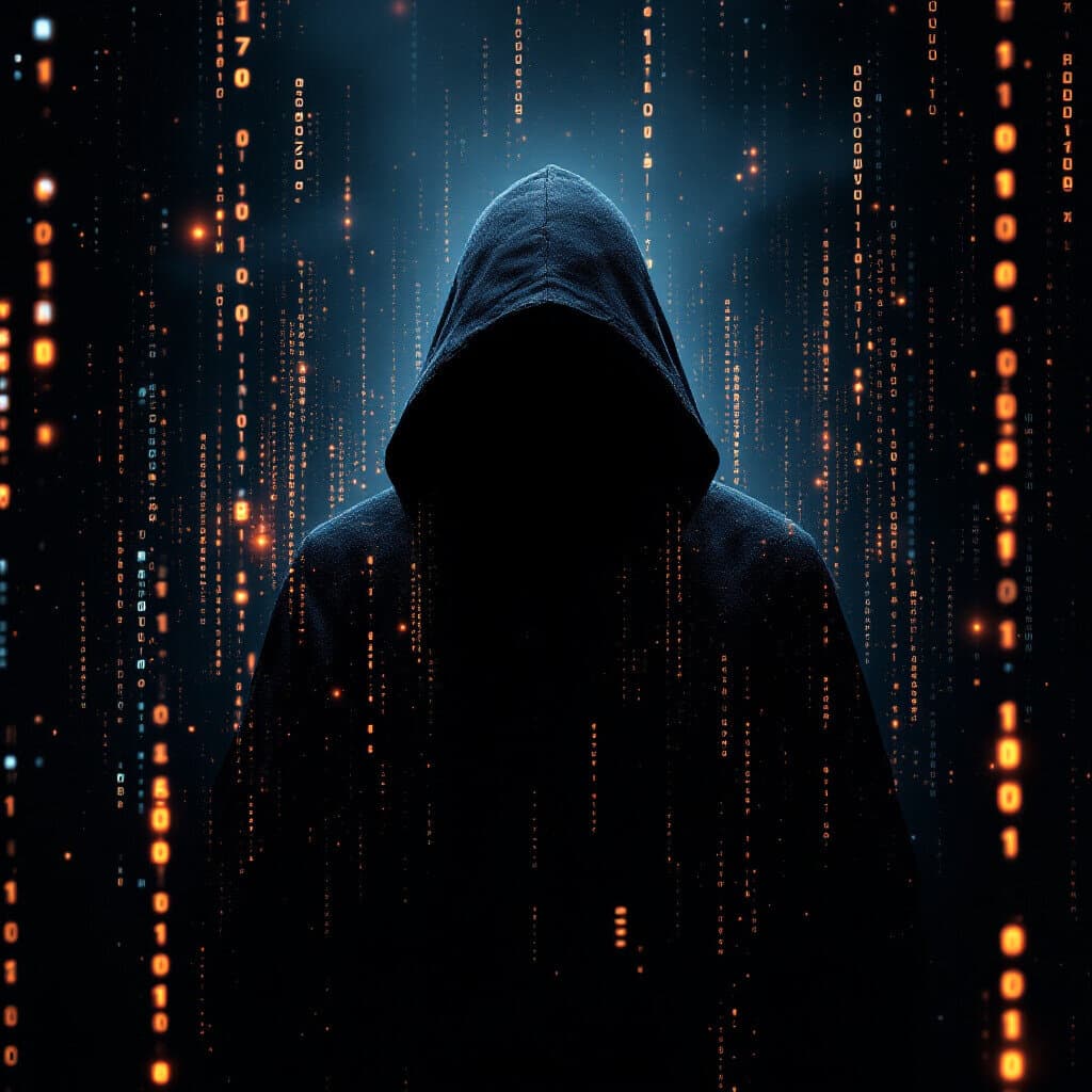 Symbol of digital privacy