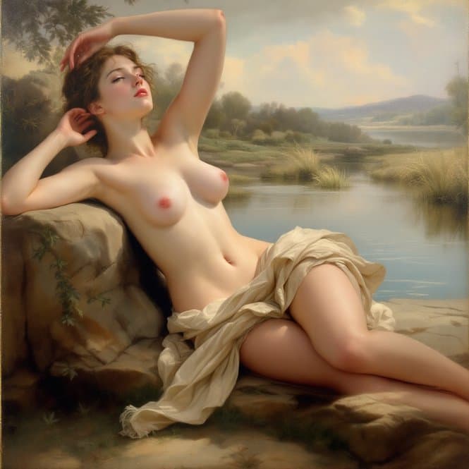 Fantasy NSFW AI-generert kunsteksempel