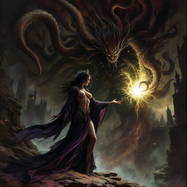 Fantasy NSFW AI-genereret kunsteksempel