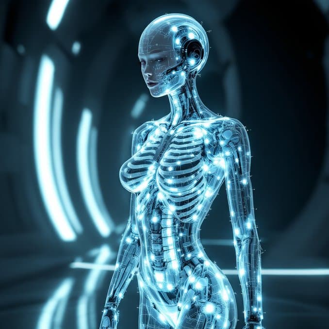 Esempio di arte AI NSFW render 3D