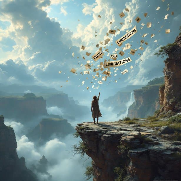 Un'opera d'arte AI visivamente sorprendente che rappresenta la libertà